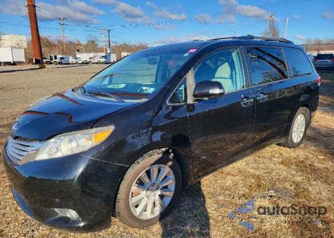 2013 Toyota Sienna Xle from USA, damaged, VIN 5TDDK3DC6DS052768